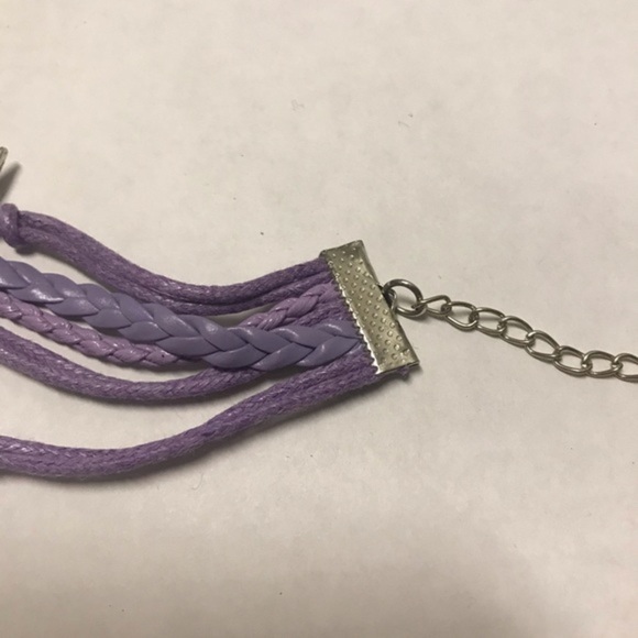 🔥3/$15🔥‎ Purple Multi-Strand Bracelet - Picture 4 of 5